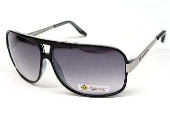 Click here to buy Biohazard Turbo Aviator Fashion Sunglasses Mens Black Blue Bz87 by Biohazard.