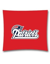 Home: NFL New England Patriots Throw Pillow Covers for RV, Sofa and Bed 18x18 Inch (45x45 Cm) - Mama