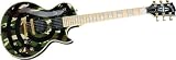 Gibson Custom Zakk Wylde Signature Les Paul - Camo/Bull s-Eye Electric Guitar, Camo Bullseye