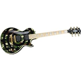 Gibson Custom Zakk Wylde Signature Les Paul - Camo/Bull s-Eye Electric Guitar-Camo Bullseye Sale