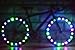 OuterStar Bicycle Wheel Light, Ultra Bright LED Bike Wheel Light, Safety Bike Tire Light, Cool Gift for Kids Men, Waterproof, 2 Pack
