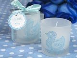 Baby Keepsake: Cute and Cuddly Rubber Ducky candle favor