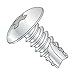 #6 x 3/8" Type 25 Thread Cutting Screws/Phillips/Truss Head/Steel/Zinc (Carton: 10,000 pcs)
