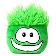 Disney Club Penguin 4 Inch Plush Puffle Green