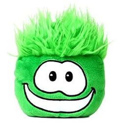 Disney Club Penguin 4 Inch Plush Puffle Green