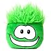 Disney Club Penguin 4 Inch Plush Puffle Green