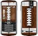 Football Design Protective Skin Decal Faceplate for Blackberry Pearl 8120/ Pearl 8130 Cell Phones