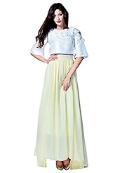 A-line Beaded Chiffon Evening Dress 