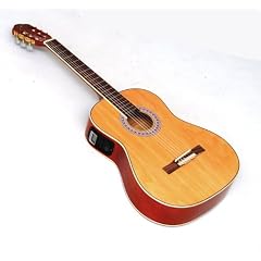 Elektro Akustik Klassik Konzert Gitarre mit eingebautem LCD Stimmger�t und Pickup / 5 Band Tonabnehmer