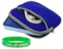 Neoprene Sleeve Case (Dark Blue) Toshiba 640 GB Portable External Hard Dive HDDR640E04XR
