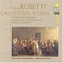Antonio Rosetti - 'Orchestral Works' Vol. 1 (Orchesterwerke Vol. 1)