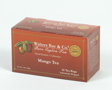 100% Pure Ceylon Mango Tea. 25 by Ceylon Tea