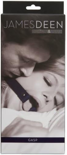 James Deen Black and Blue Gasp Ring Gag by James Deen