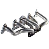 aFe 48-46202 1.5 14 Gauge 409 Stainless Steel Twisted Steel Header for Jeep Gas Truck... by aFe