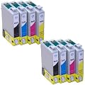 8x Epson Stylus SX425W Double Capacity Compatible Printer Ink Cartridges - Black / Cyan / Magenta / Yellow - Multipack By Mega Deals XL