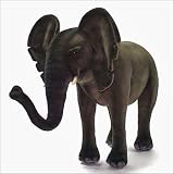 Hansa 3007 Ride-On Elephant Stuffed Animal