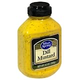 Silver Springs Mustard, Dill, 9.5-Ounce Squeeze Bottles (Pack of 9)