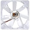 Xigmatek CLF-F1454 Crystal 140mm LED Fan - White