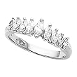 14K White Gold Diamond Wedding/Anniversary Band - 0.60 Ct.