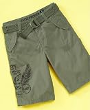 GUESS Little Boy Belted Print Short