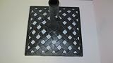 Ewins Cast Iron Square Umbrella Stand - Verdi Gras