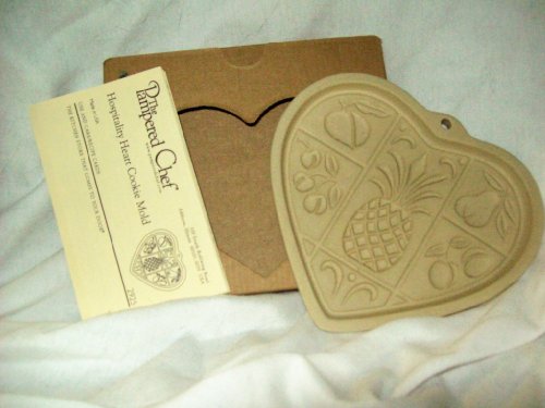 Pampered Chef Hospitality Heart Stoneware Mold