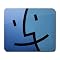 Large Mousepad of Apple Mac Laptop Finder