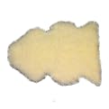 Sheepskin Pelt and Pillow - Champagne