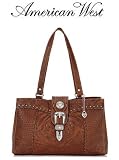American West RETRO ROMANCE Shopper Bag w/Compartment 8565642
