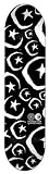 Sporting Goods : Foundation All Over Star & Moon Skateboard Deck (Black/White)