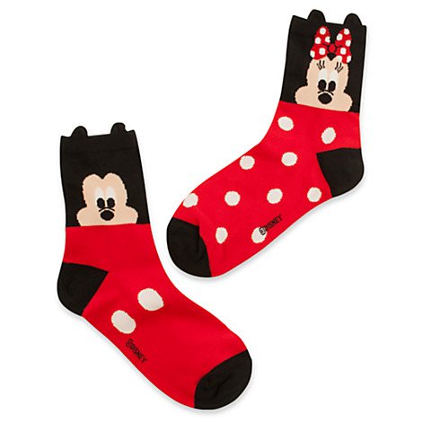 Disney Mickey & Minnie Mouse Socks for Women