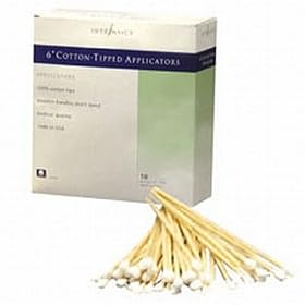 Intrinsics Cotton Tip Applics 6" (100 per Bag) (10 Bags per Box)