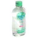 Johnson's Baby Oil, Aloe Vera & Vitamin E, 14-Ounce Bottles (Pack of 6)