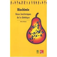 Biochimie : Bases biochimiques de la di�t�tique