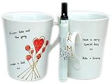 40th Anniversary Signed and Sealed His/Her Mugs from Dreamair