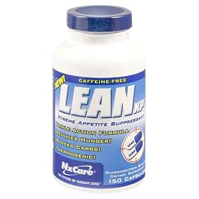 NxCare LEAN XP Dietary Supplement, Xtreme Appetite Suppressant, 150 Capsules