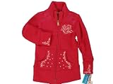 Marc Ecko - Girl's Ecko Red Full Zip Down Front Embellished Jacket