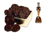 Award Winning Chipotle Double Fudge Chunk Cookies Gift Tin, One Dozen Texas-size Cookies (1.5 lb)
