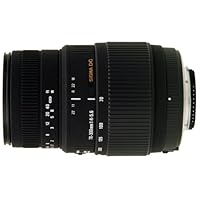 Sigma 70-300mm f/4-5.6 DG Macro Telephoto Zoom Lens for Minolta and Sony SLR Cameras