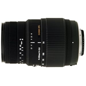 Sigma 70-300mm f/4-5.6 DG Macro Telephoto Zoom Lens for Canon SLR Cameras