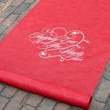 Happily Ever After Aisle Runner - Red