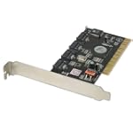 Lindy 4-Port PCI SATA-II Card, PCI, P...