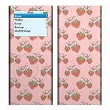 Strawberry Fields Design Decal Skin Sticker for Apple iPod nano 2G (2nd Generation) 2GB/ 4GB/ 8GB Player