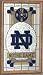 Notre Dame Stained Glass Wall Clock