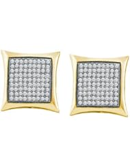 0.50CTW DIAMOND MICRO PAVE EARRING