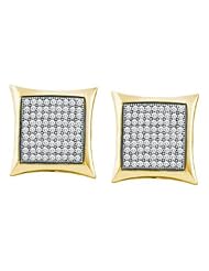 0.50CTW DIAMOND MICRO PAVE EARRING