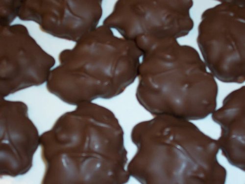 Milk Chocolate Cashew Turtles, 8 Oz. Cello Bag by Candy Zone