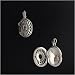 Big Oval Shape Marcasite Locket