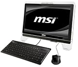 MSI Wind Top AE2020-T4523W7H MT Touchscreen 50,8 cm (20 Zoll) Desktop-PC (Intel Pentium Dual Core T4500 2,30 GHz, 2GB RAM, 320GB HDD, NVIDIA GeForce 9300, DVD, Win 7 HP)