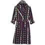 Harbor Bay&reg; Navy Seminole Terry Velour Robe